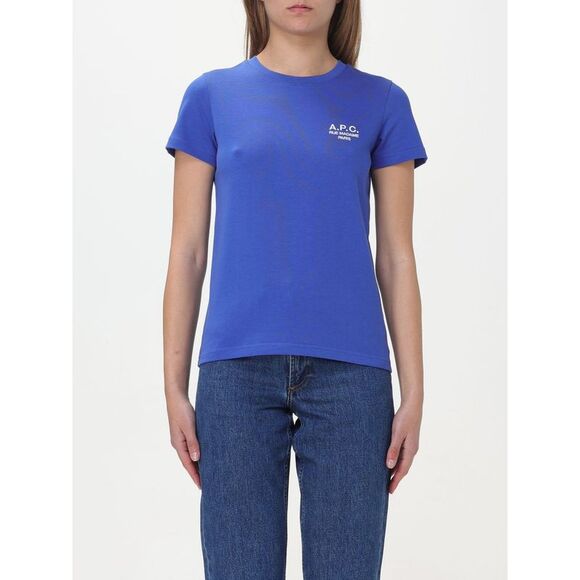 A.P.C. | Sweaters | Apc Tshirt Woman Blue | Poshmark